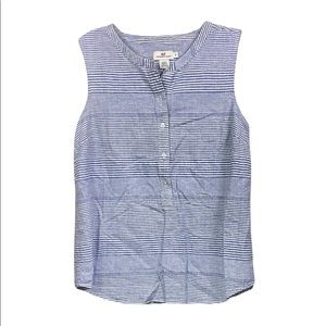 Vineyard Vines linen/cotton top